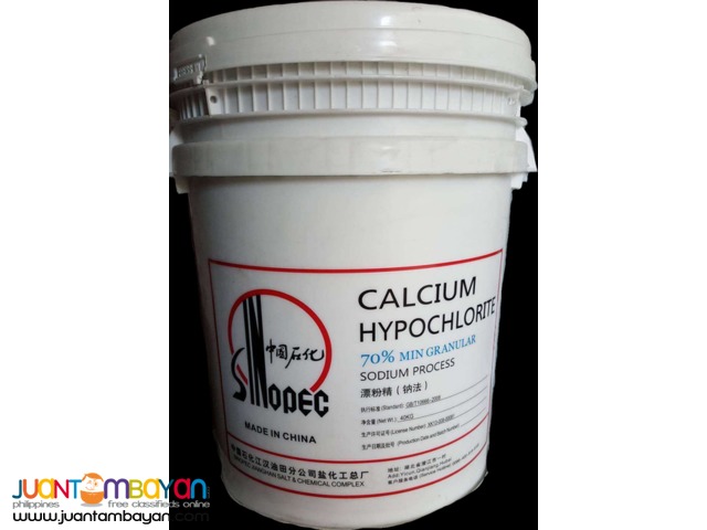 Chlorine Hichlon Niclon Sinopec Superchlor