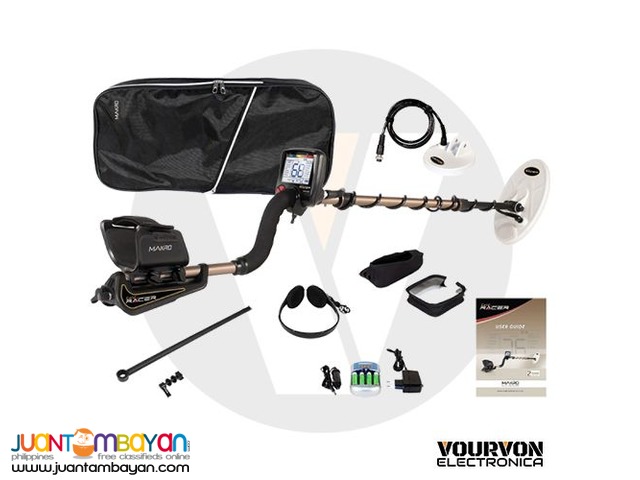 Gold Racer Pro Package - Gold Detector and Metal Detector Gold Racer Pro Package - Gold Detector and Metal Detector