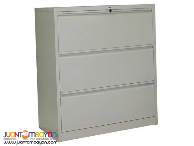 Lateral Filing Cabinet, 3 Drawers