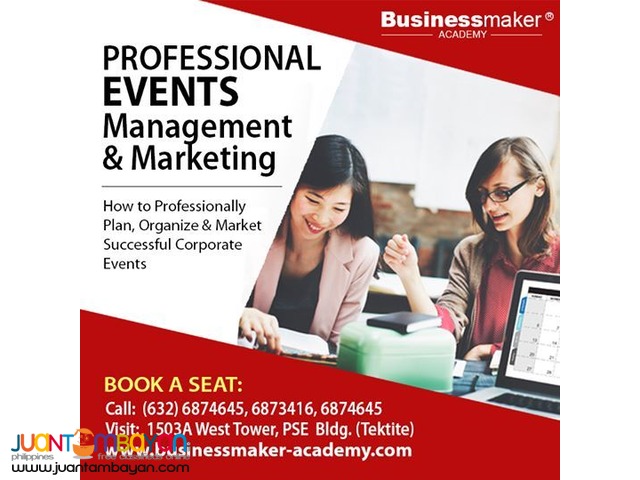 Professional Events Management & Marketing Professional Events Management & Marketing