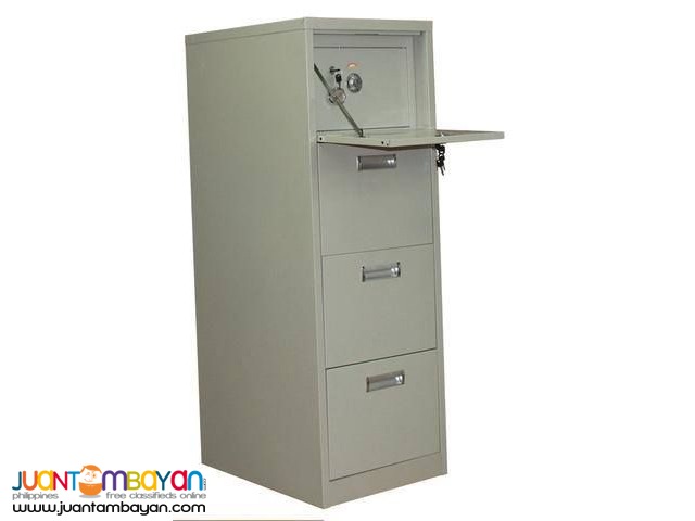 3 Filing Cabinet with Safe