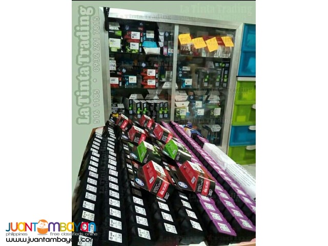 Canon Pixma Inkjet and HP Deskjet Computer Printer Ink Cartridges