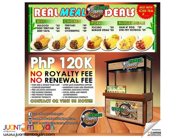 Best Food Cart Ready to Operate Franchising Business 