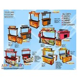 Food Kiosk Cart Booth Maker