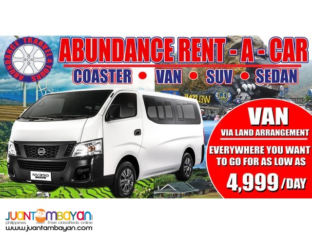 Van for rent Van for rent