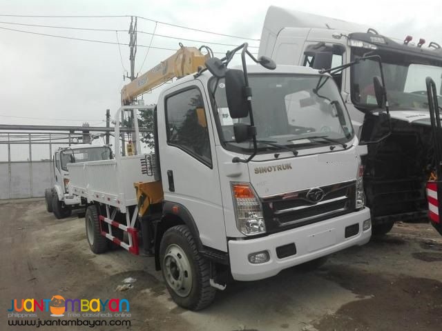 6 Wheeler Boom Truck 3.2Tons , 130HP (Yuchai Engine)