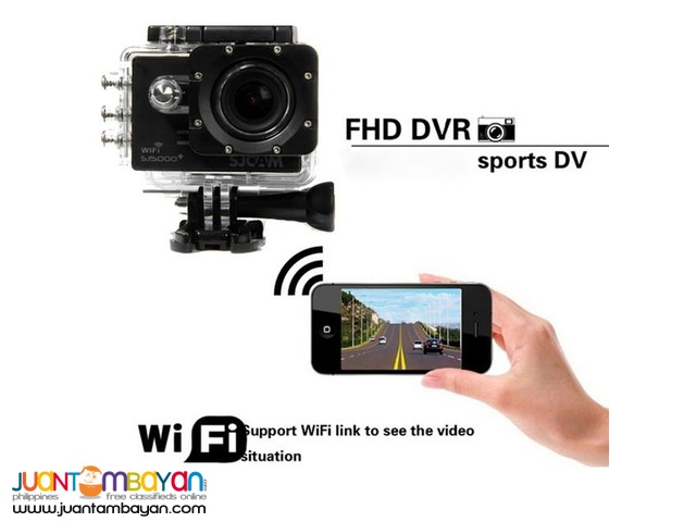 SJCAM  SJ5000 Plus  Ambarella A7LS75  WiFi Sport Action Camera