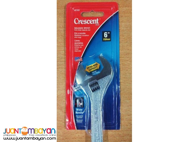 Crescent AC16V 6-inch Extra Wide Capacity Adjustable Wrench