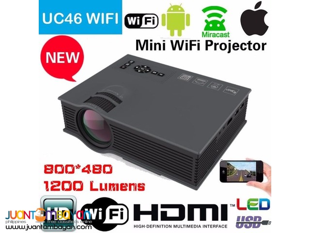 UNIC 46 BLK 1200 LUMENS WIFI READY UNIC 46 BLK 1200 LUMENS WIFI READY