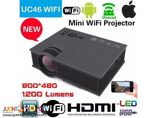 UNIC 46 BLK 1200 LUMENS WIFI READY