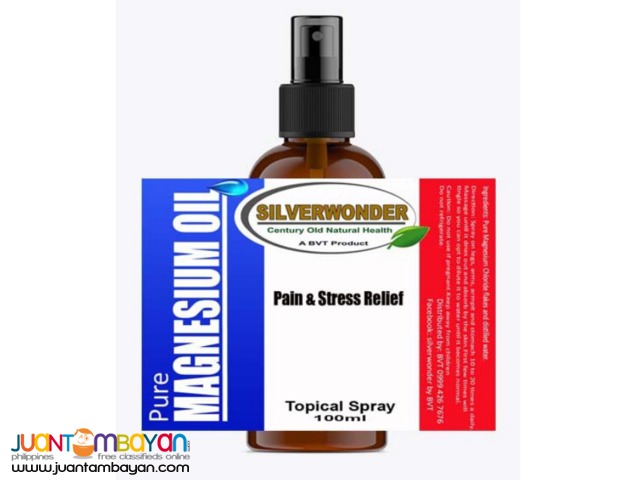 SILVERWONDER Magnesium Oil 100ml SILVERWONDER Magnesium Oil 100ml