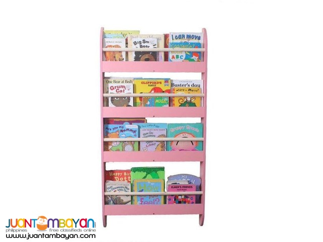 Wall Bookrack - Pink