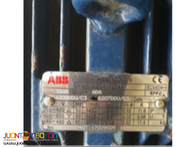 ABB 5.5KW(7.5HP) 4 Pole motor