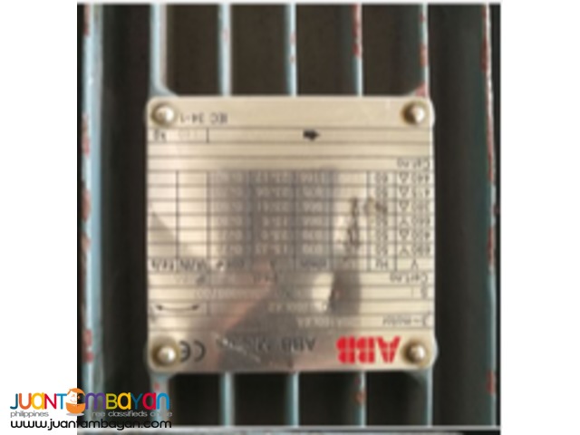 ABB 11KW(15HP) 6 Pole motor