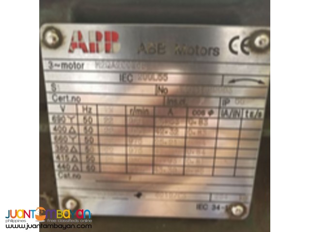 ABB 22KW(30HP) 6 Pole