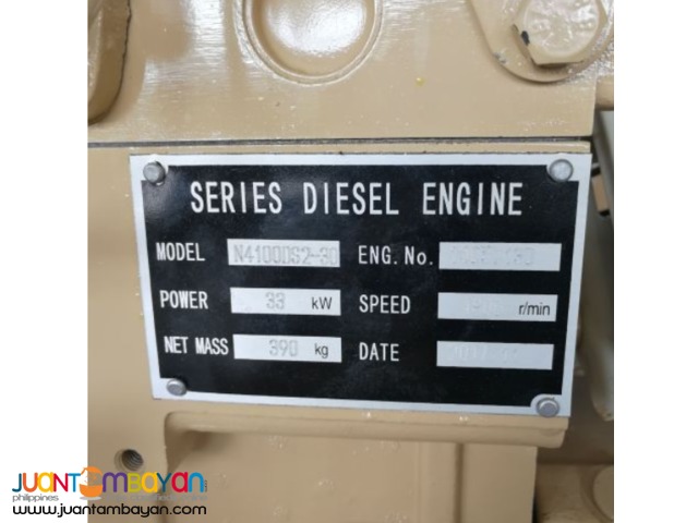 Diesel generator: 50KW (62.5KVA) Generator brushless generator