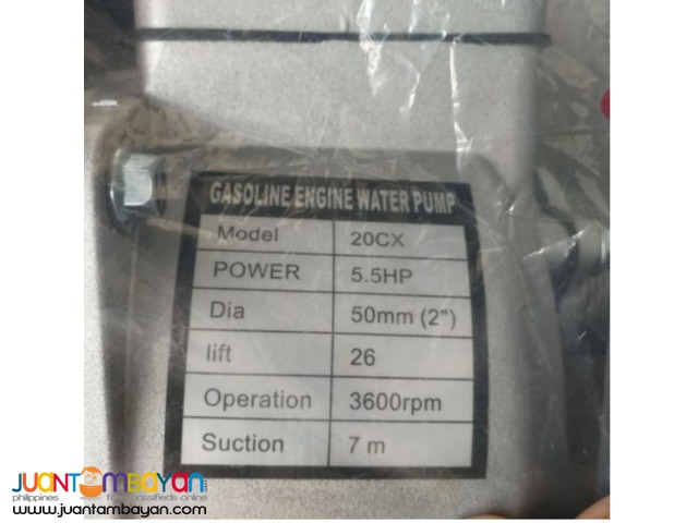 Constant energy (7.5HP) 3 inch gasoline pump