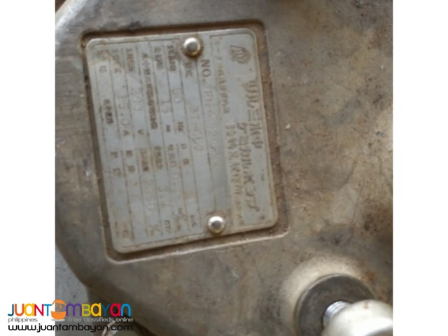 Japan 3.7KW stainless steel pump