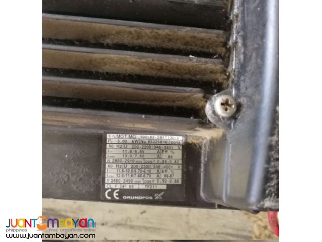 Grundfos 3KW centrifugal pump