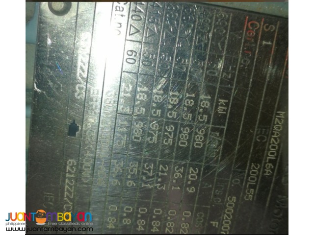 ABB 18.5KW(25HP) 6 (new motor)