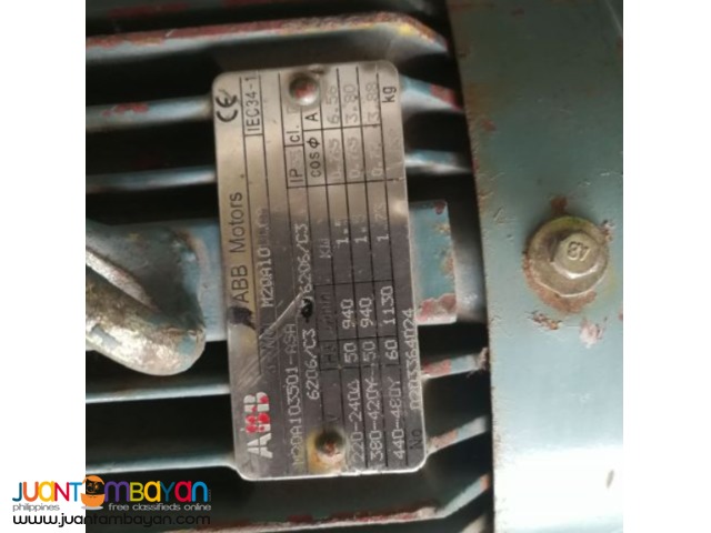 ABB 1.5KW(2HP) 6 Pole