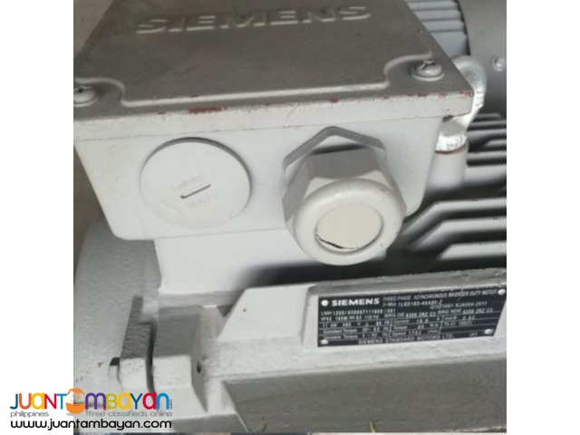 SIEMENS 11KW(15HP) 4 (new motor)
