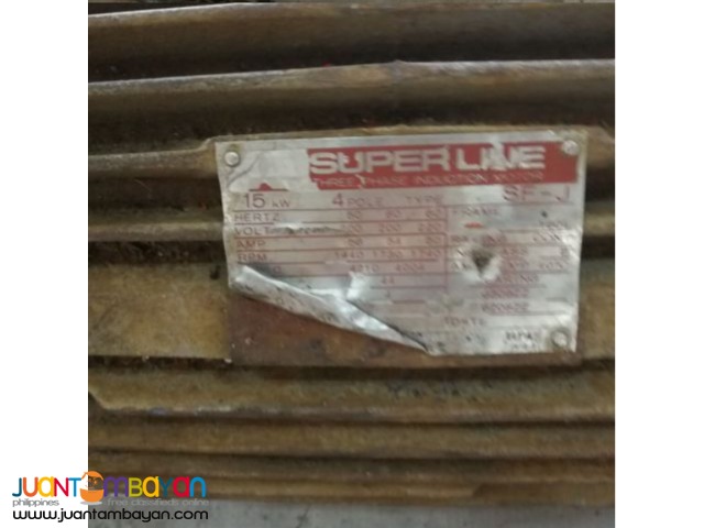 MITSUBISHI 15KW(20HP) 4 Pole motor