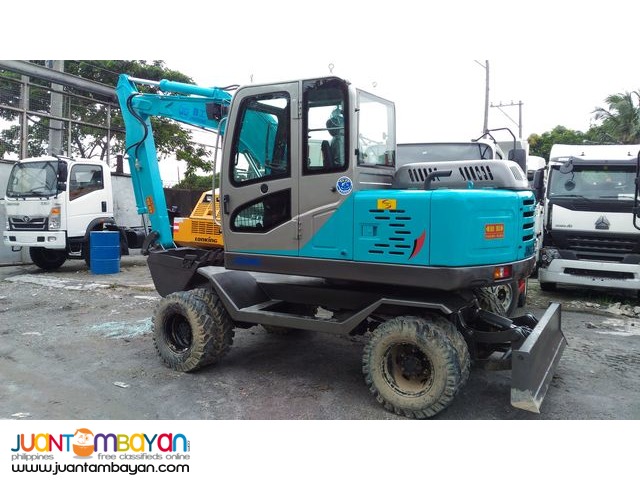 Jinggong JG80 Wheel type  Hydraulic Excavator 