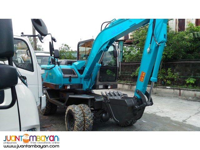 Jinggong JG80 Wheel type  Hydraulic Excavator 