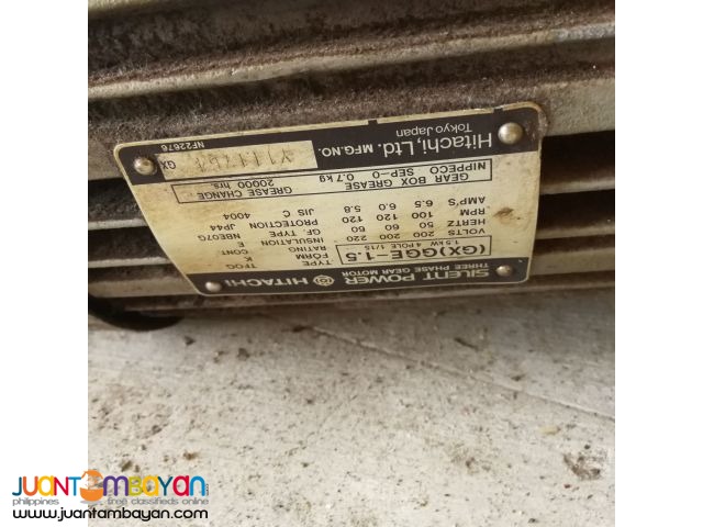 HITACHI motor 2.2KW(3HP)