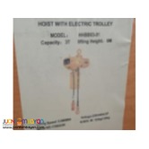 Double smooth 5T chain hoist