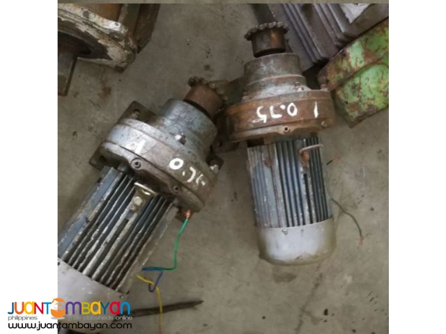 O.75KW(1HP) speed regulating motor in Japan