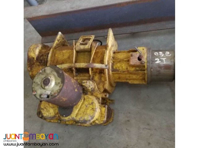 HITACHI yellow 2T wire rope hoist