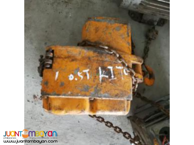 KITO 0.5T chain hoist in Japan