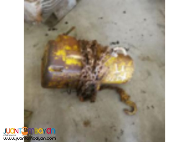 KITO 1T chain hoist in Japan