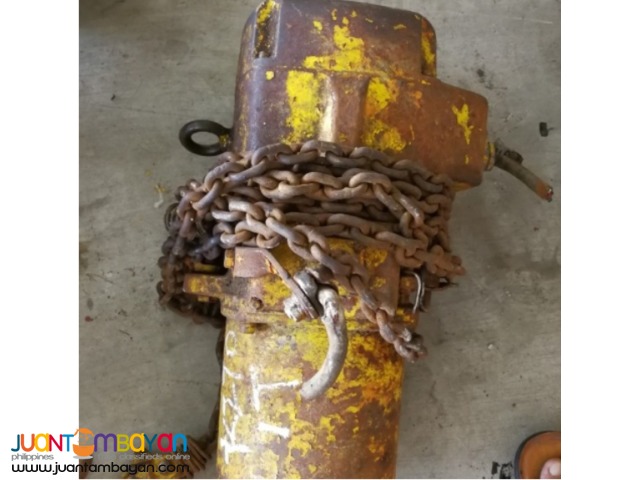 KITO 1T chain hoist in Japan