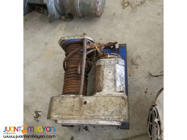 Japan tetragonal 0.75KW slow winch