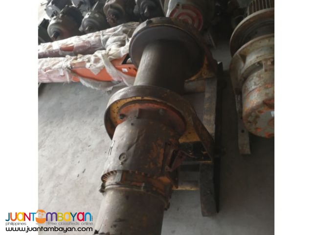 5.5KW winch in Japan