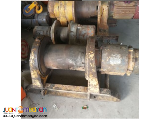 5.5KW winch in Japan