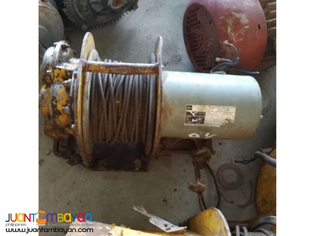 0.4KW winch in Japan