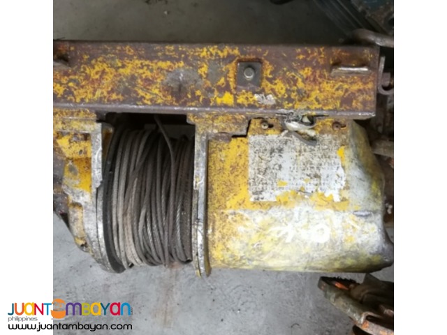 0.4KW winch in Japan