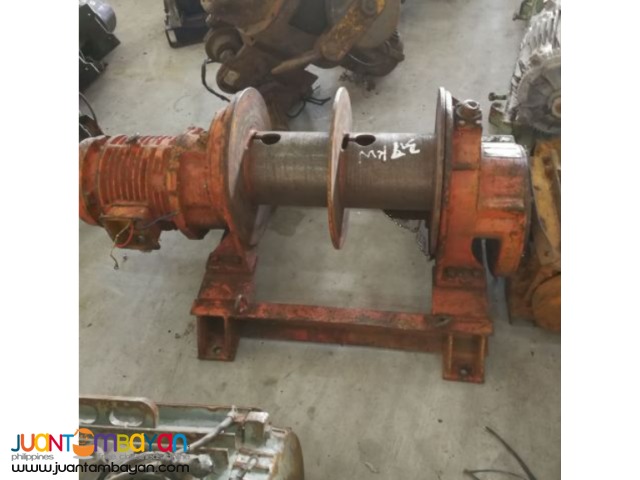 3.7KW winch in Japan