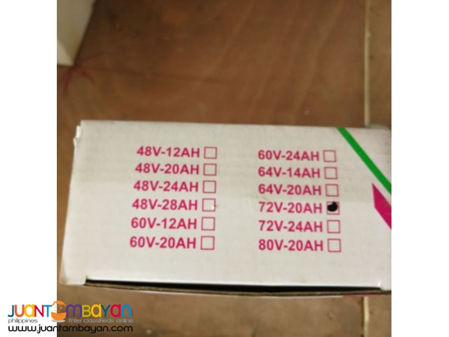  72V20AH charger