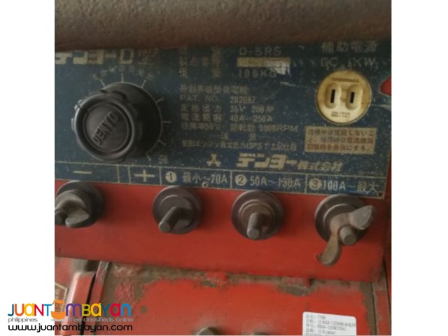 GA-120N Diesel Electric Welding Machine in Japan