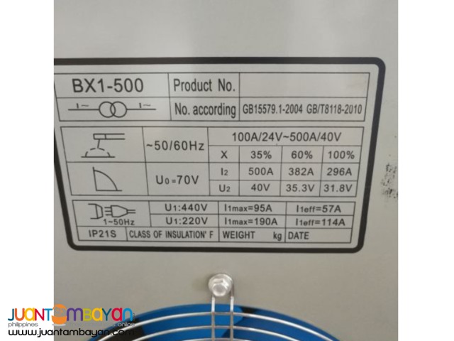 BX1-500 Industrial Welding Machine
