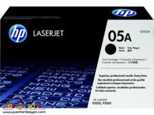 original hp 05a brand new free delivery high yield