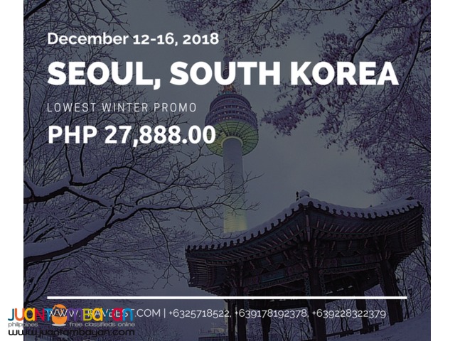 Cold in Seoul, Hot Promo Tour (Seoul, South Korea) 