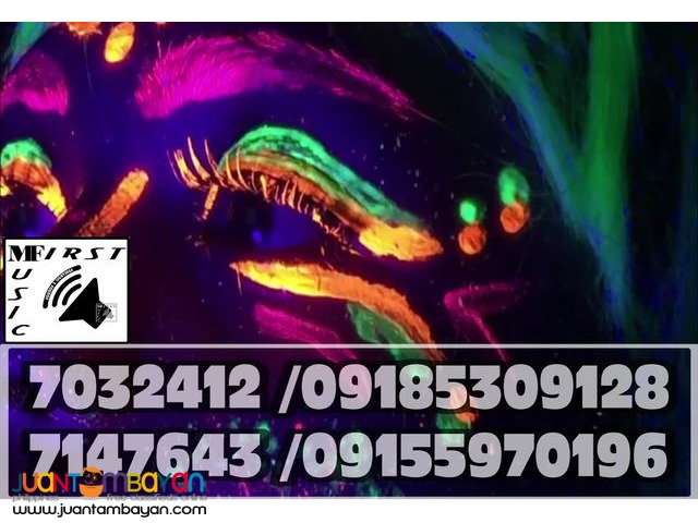 Black light Party UV Blacklights rental Manila.@09155970196