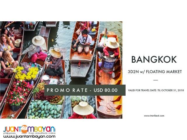 BKK Floating Market for as low (USD 80.00)