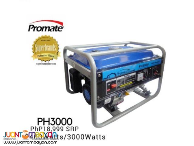 Promate PH3000 Portable Gasoline Generator